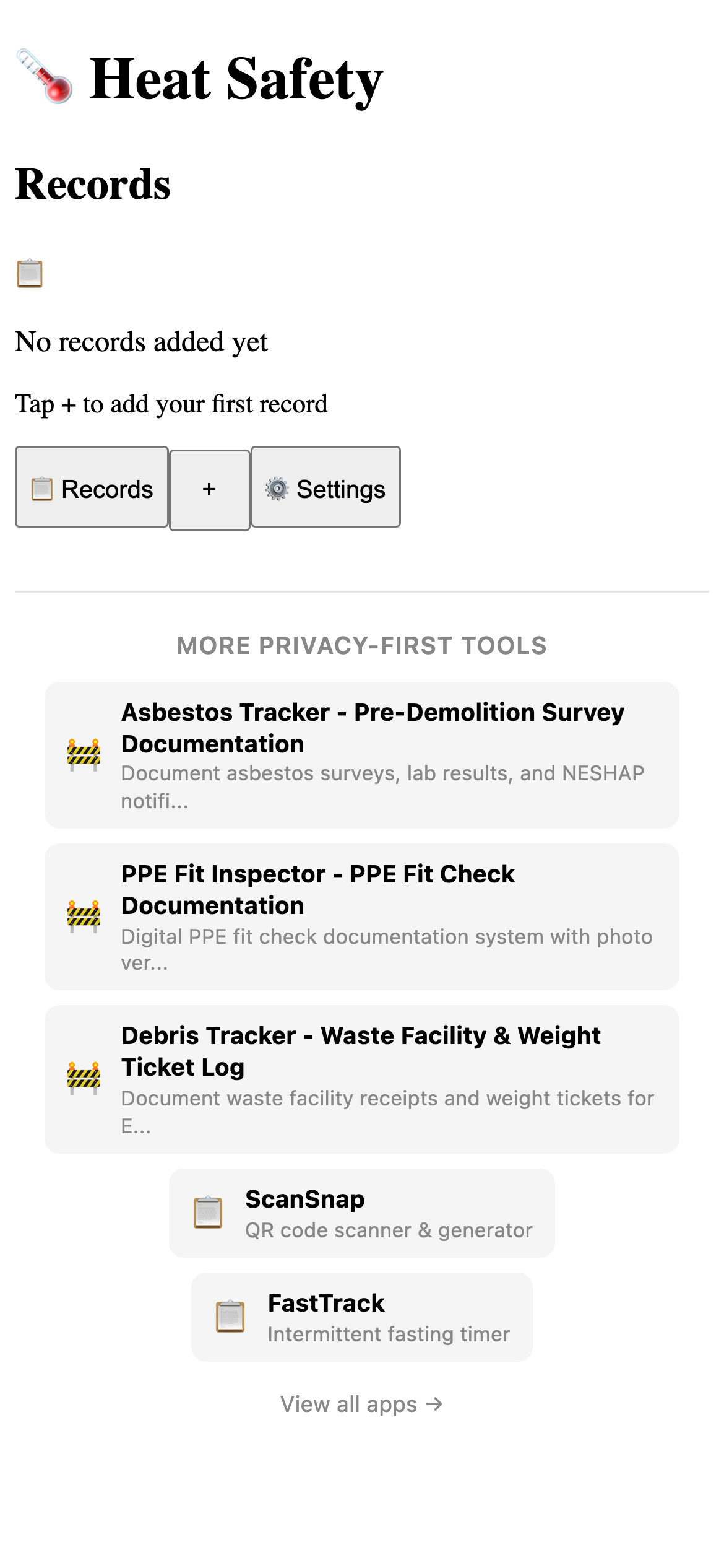 PPE Fit Inspector - PPE Fit Check Documentation Pro feature detail
